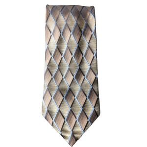 100% Silk Tie Green Brown Men's Wearhouse NWT Prom Formal Wedding Homecoming